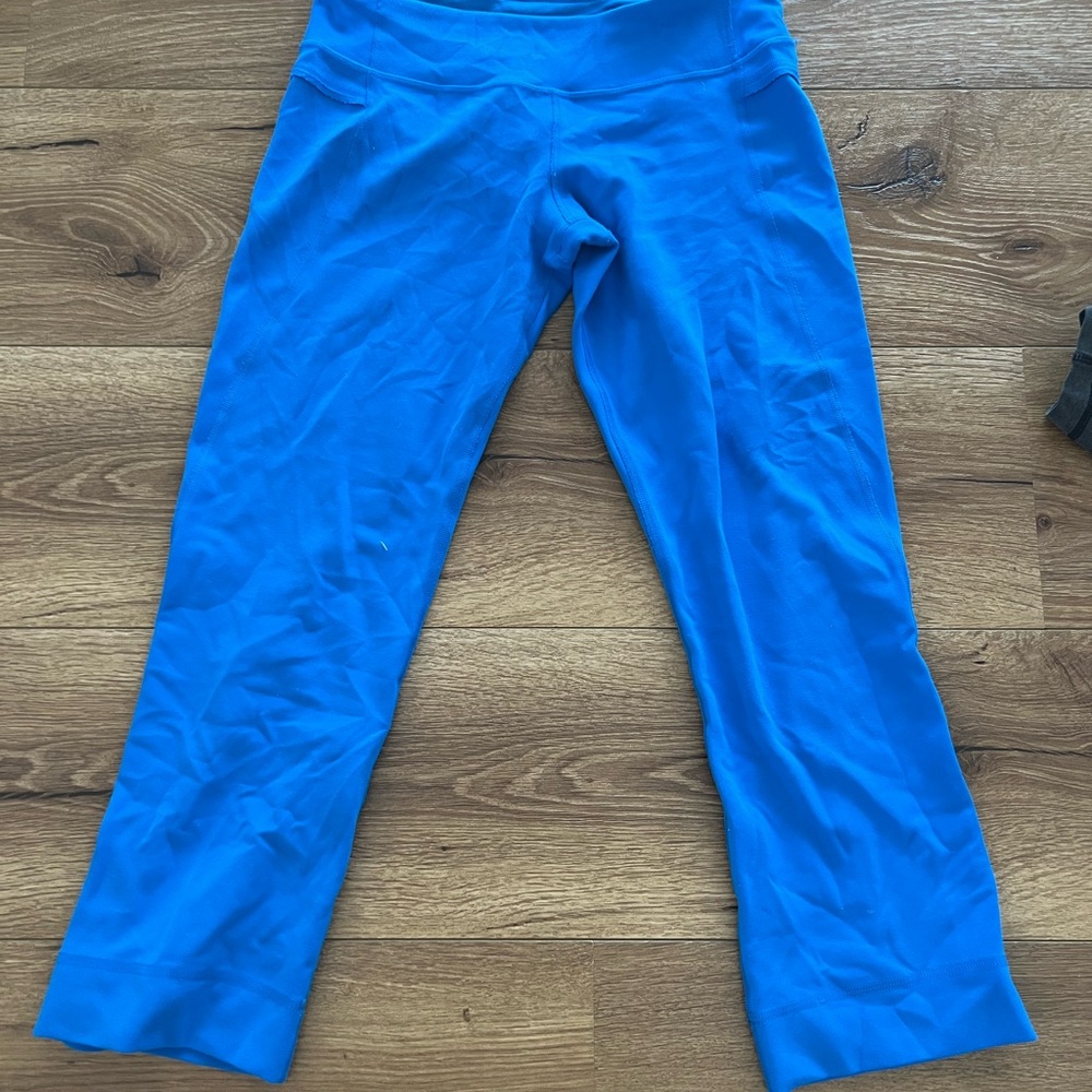 Lululemon Crop Pants Capri marine blue